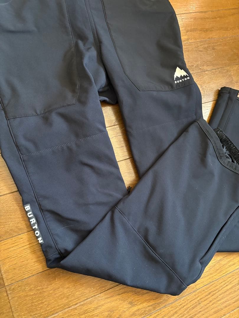 新品未使用 バートンBURTON XS ブラック ビブパンツ　スキースノーボード