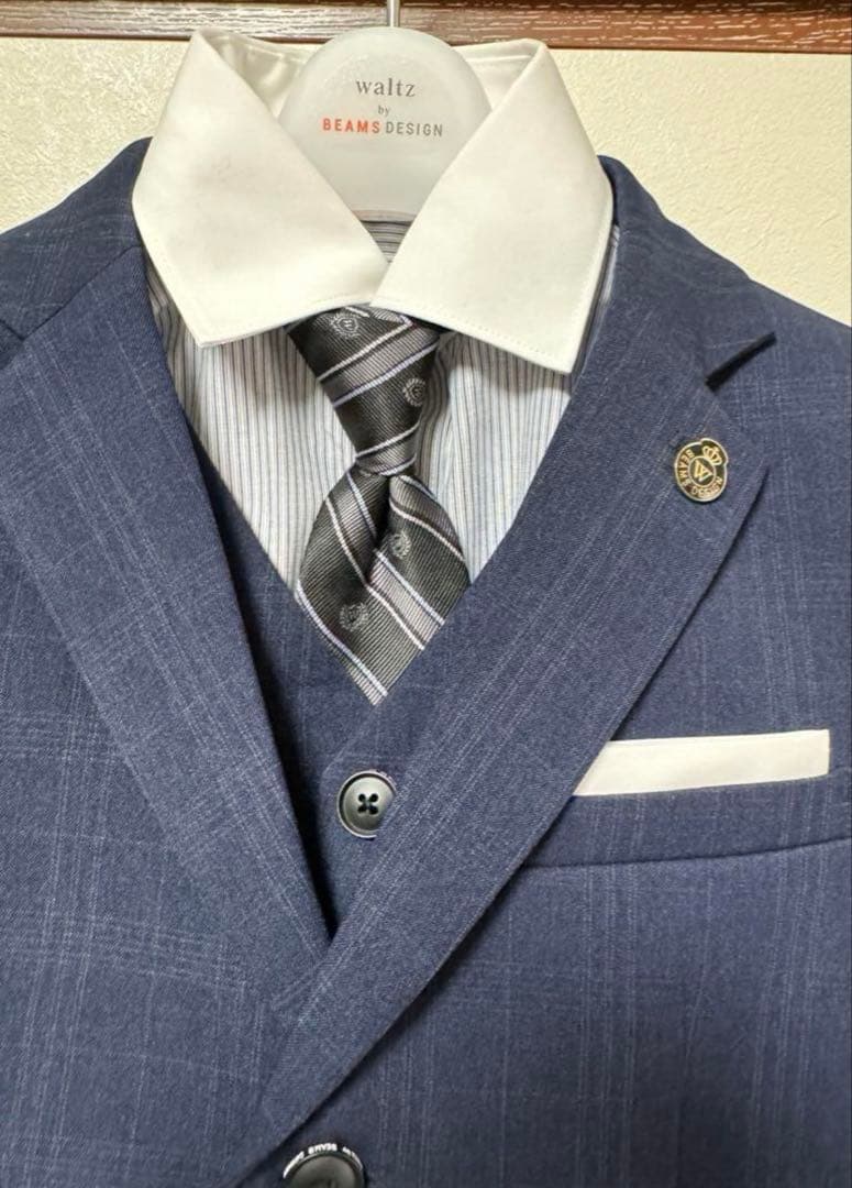 お値下　男子スーツ 140 着用1回美品　BEAMS Design