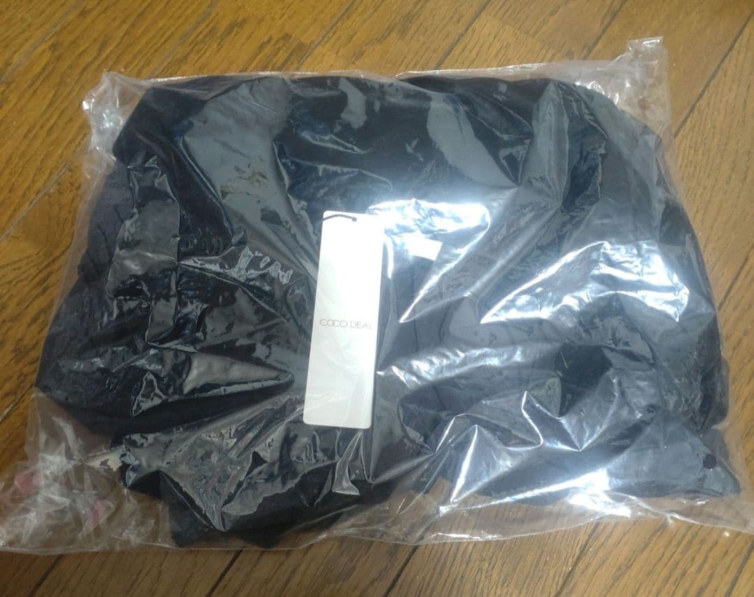 即完 新品タグ付 ココディール ベロアドッキングバルーントップス 写真掲載あり