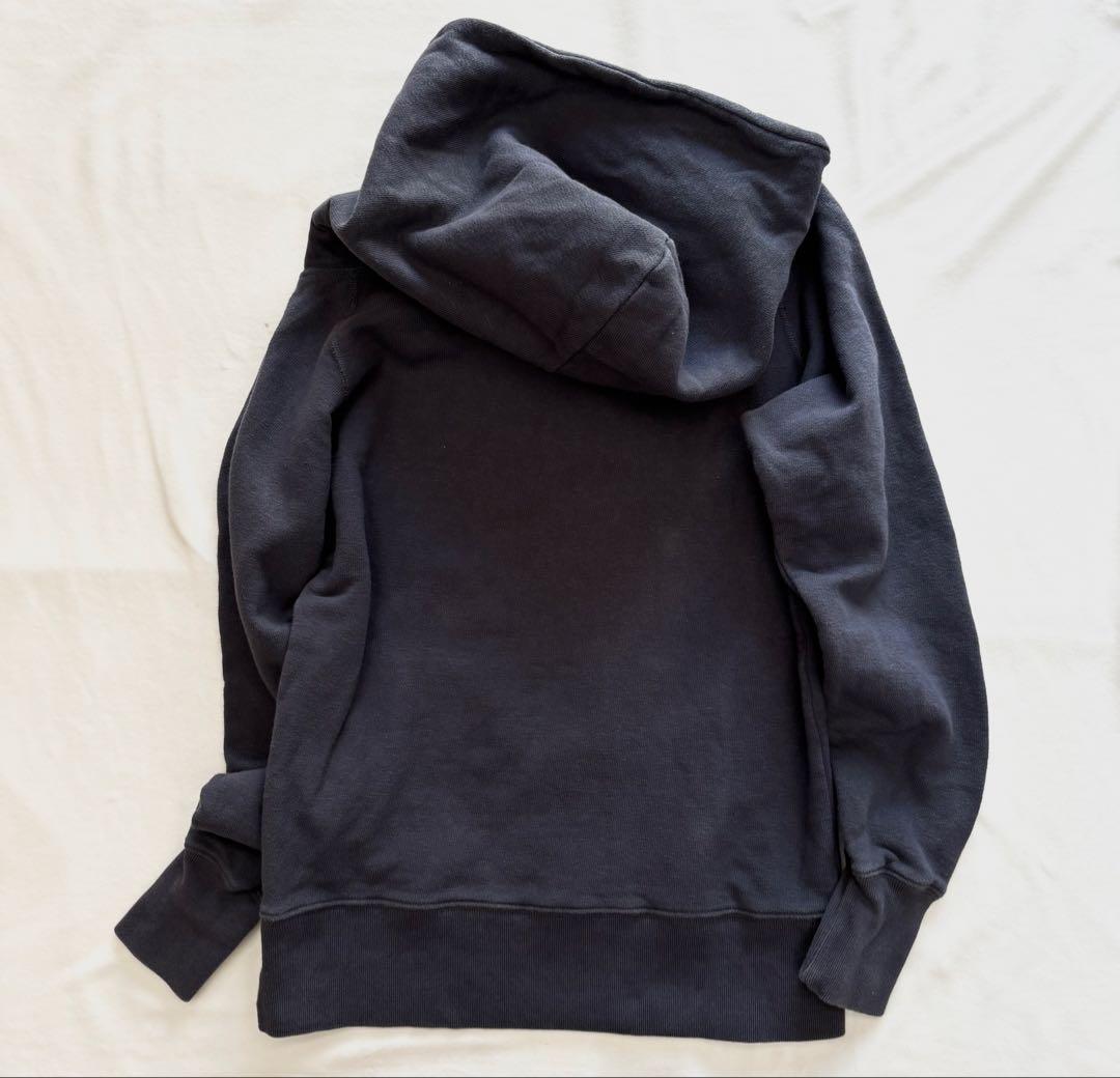 美品☆キャピタルSURF フード付き　肉厚パーカー チャコールグレー　0サイズ