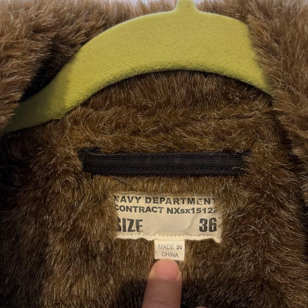 ジャケット・アウター N-1 NAVY SIZE36