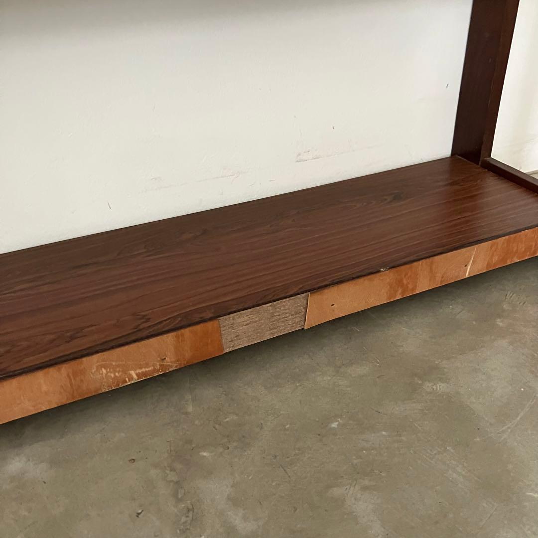 レトロ　アンティーク　古道具　古家具　木製　本棚　収納棚　キャビネット　昭和