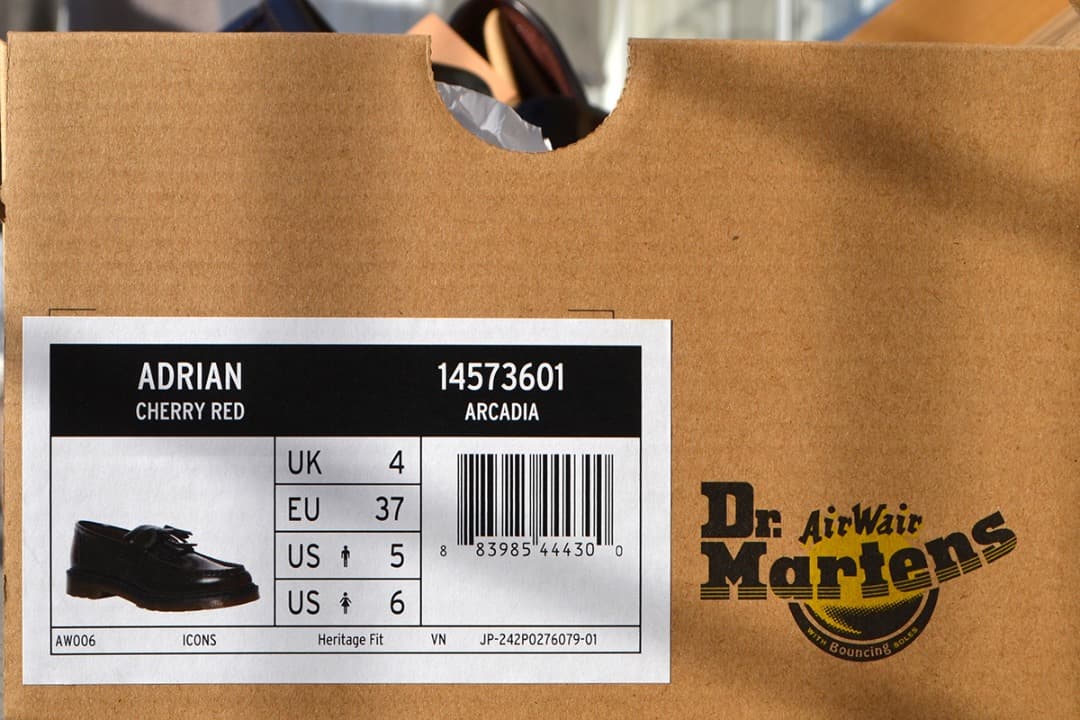 はやぶさドクターマーチン MARTENS タッセルローファー uk4 新品