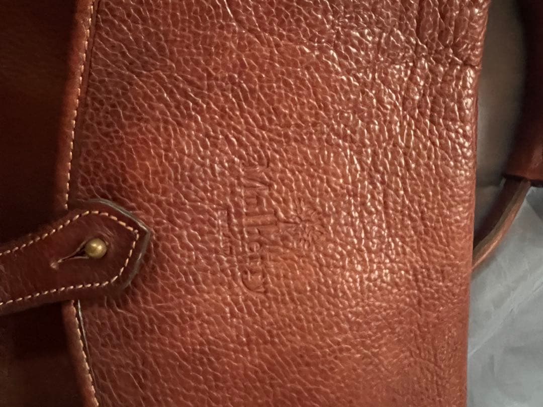 Mulberry マルベリー　ブラウンレザー ボストンバッグ