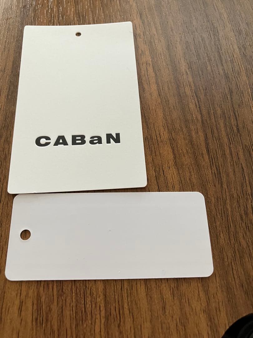 caban コットンカシミヤクルーネックカーディガン　ライトグリーン　XS