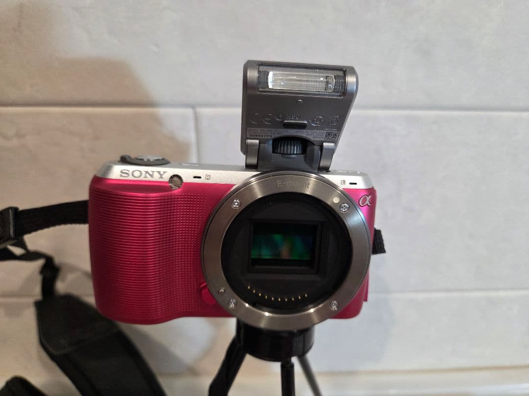 SONY NEX-C3 ミラーレスカメラ ピンク 色々フルセット付き【値下げ】