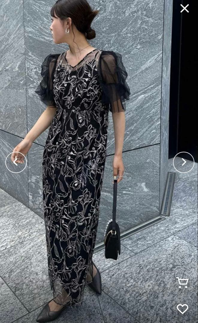 LE'RURE リルアー　お呼ばれ　ドレス　結婚式　オケージョン