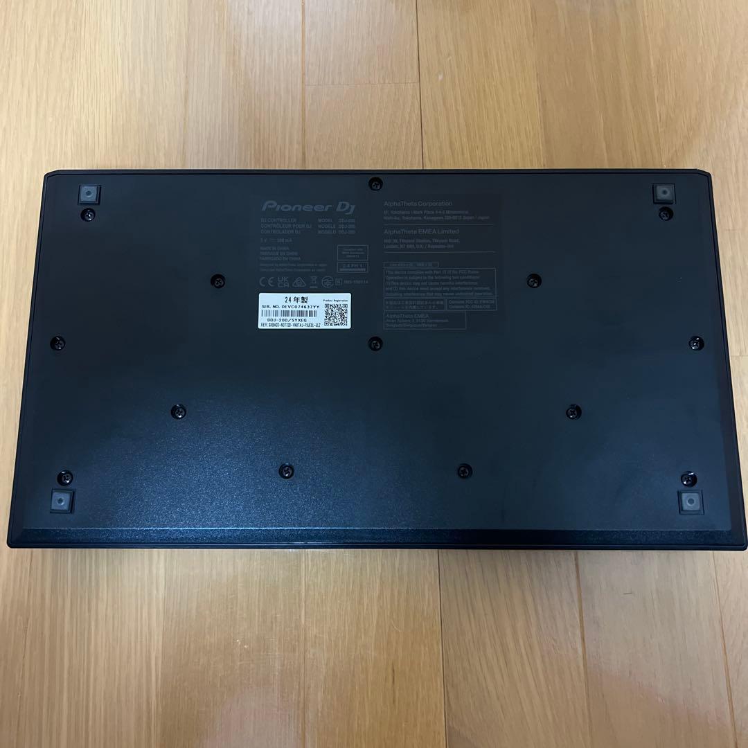 Pioneer DJ DDJ-200 DJコントローラー　24年製