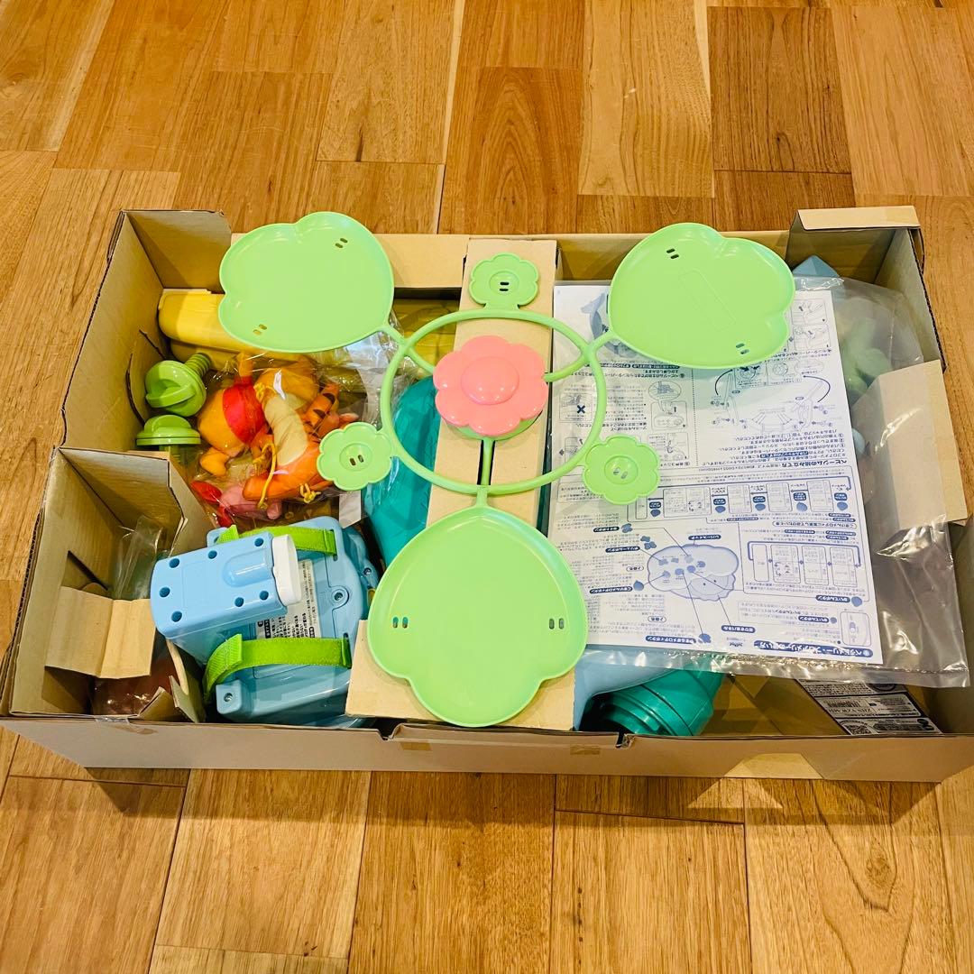 未使用級美品 プーメリー プーさん 6WAY ジムにへんしんメリー