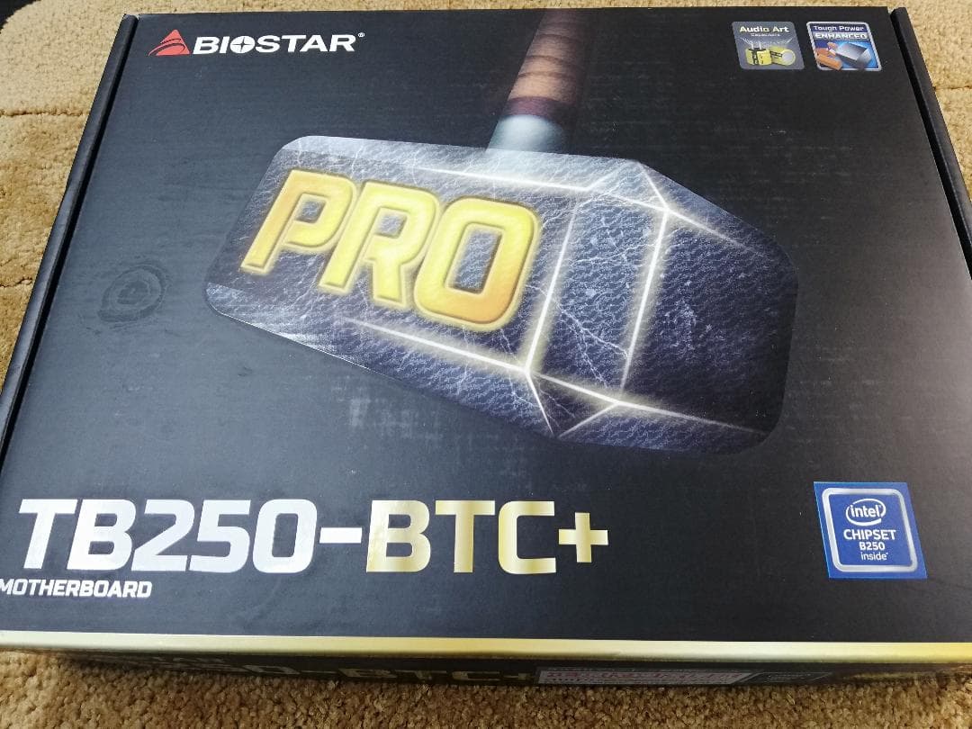 B250 チップセット搭載 ATX マザーボード TB250-BTC+