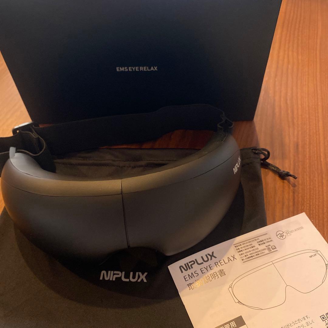美品！開封のみ NIPLUX EMS EYE RELAX目の疲れに！