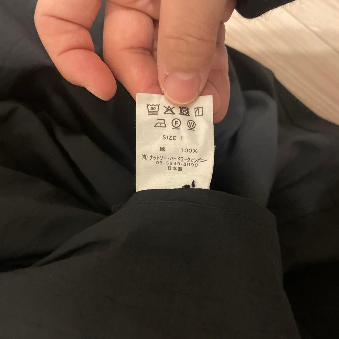 2025aw TOUJOURS シャツワンピース　サイズ1