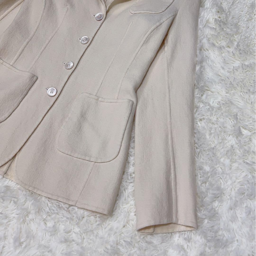 Agnona アニオナ ウールシルク ジャケット 42 伊製