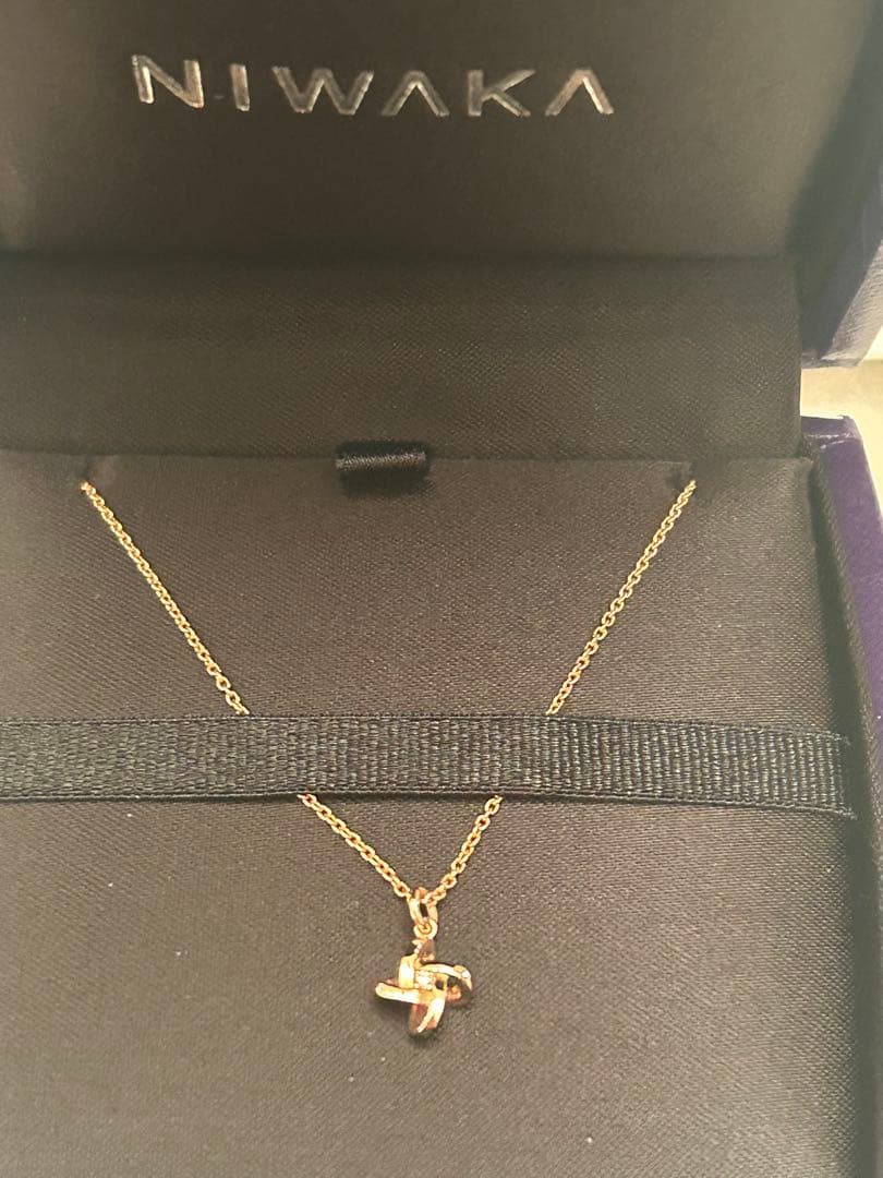 専用　NIWAKA 俄　k18 PG 叶　ネックレス18金