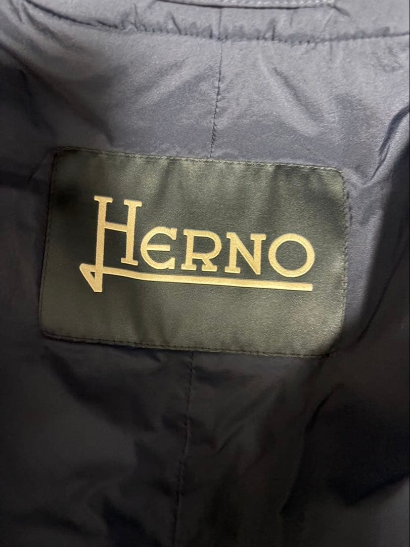 専用 ヘルノ HERNO ライトダウンベスト ジレ
