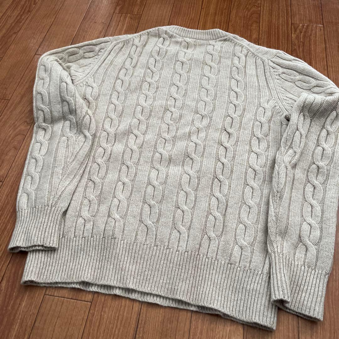 TOMORROWLAND ケーブル編み カシミアセーター