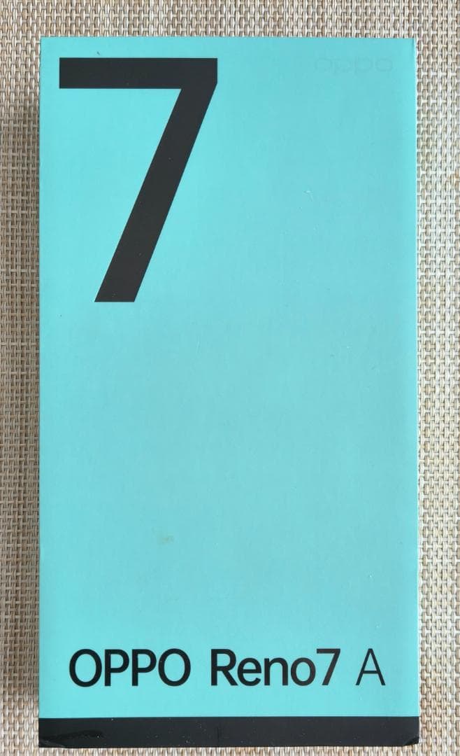 OPPO Reno7A　SIMフリー　スターリーブラック