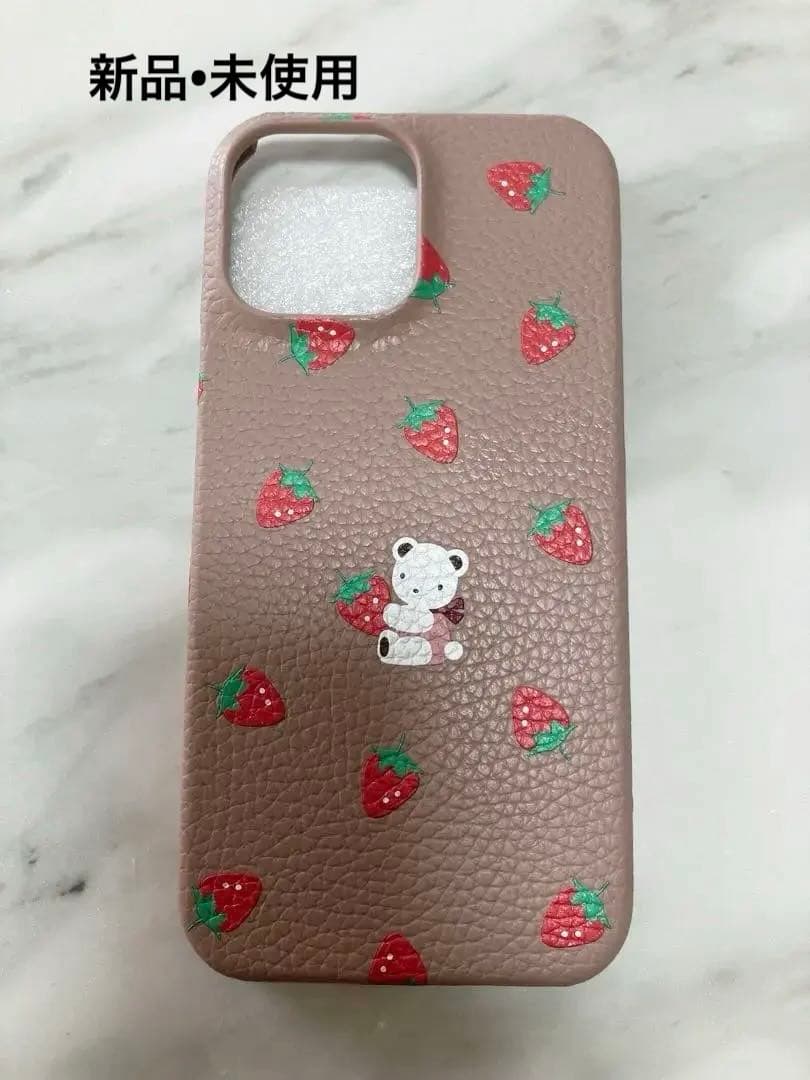 新品•未使用✨ファミリアiPhoneケース、iPhone13pro MAX対応