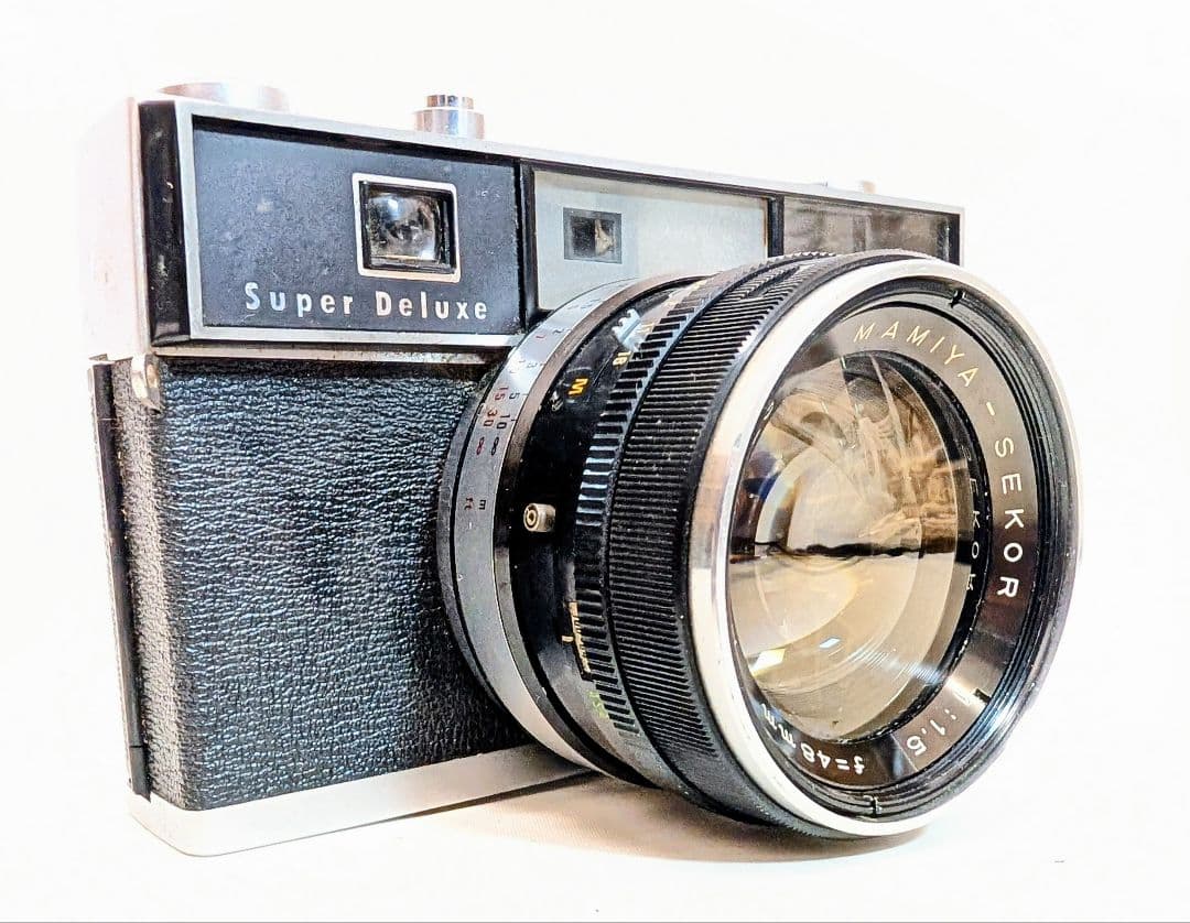 フィルムカメラ 一眼レフ MAMIYA SUPER DELUX