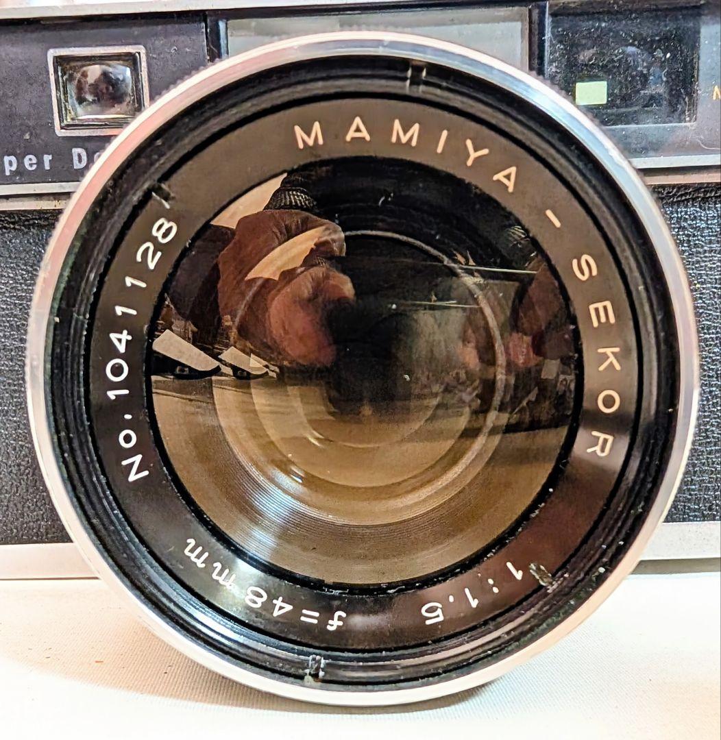 フィルムカメラ 一眼レフ MAMIYA SUPER DELUX