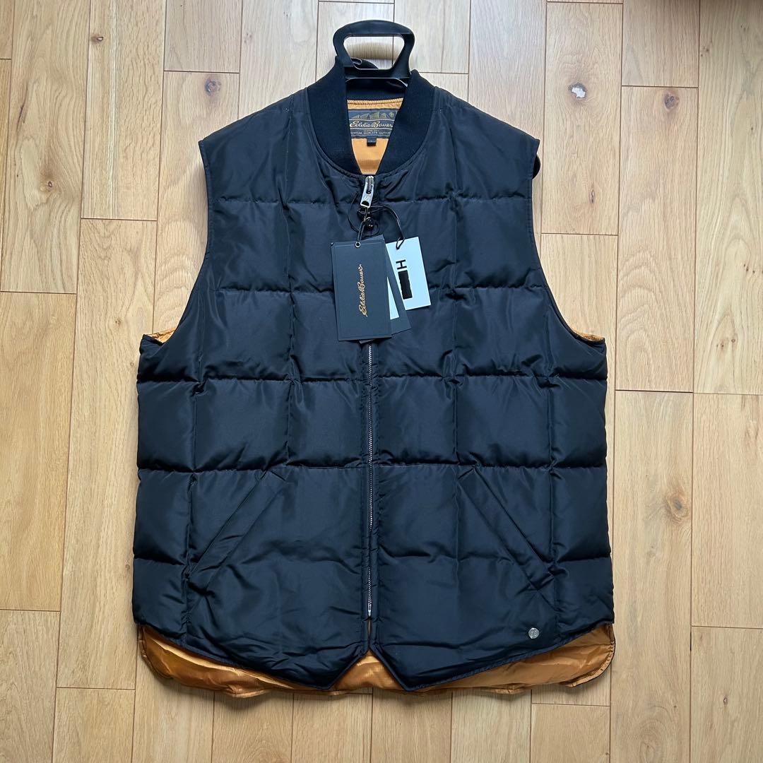 極美品 EddieBauer エディーバウアー ダウンベスト down vest