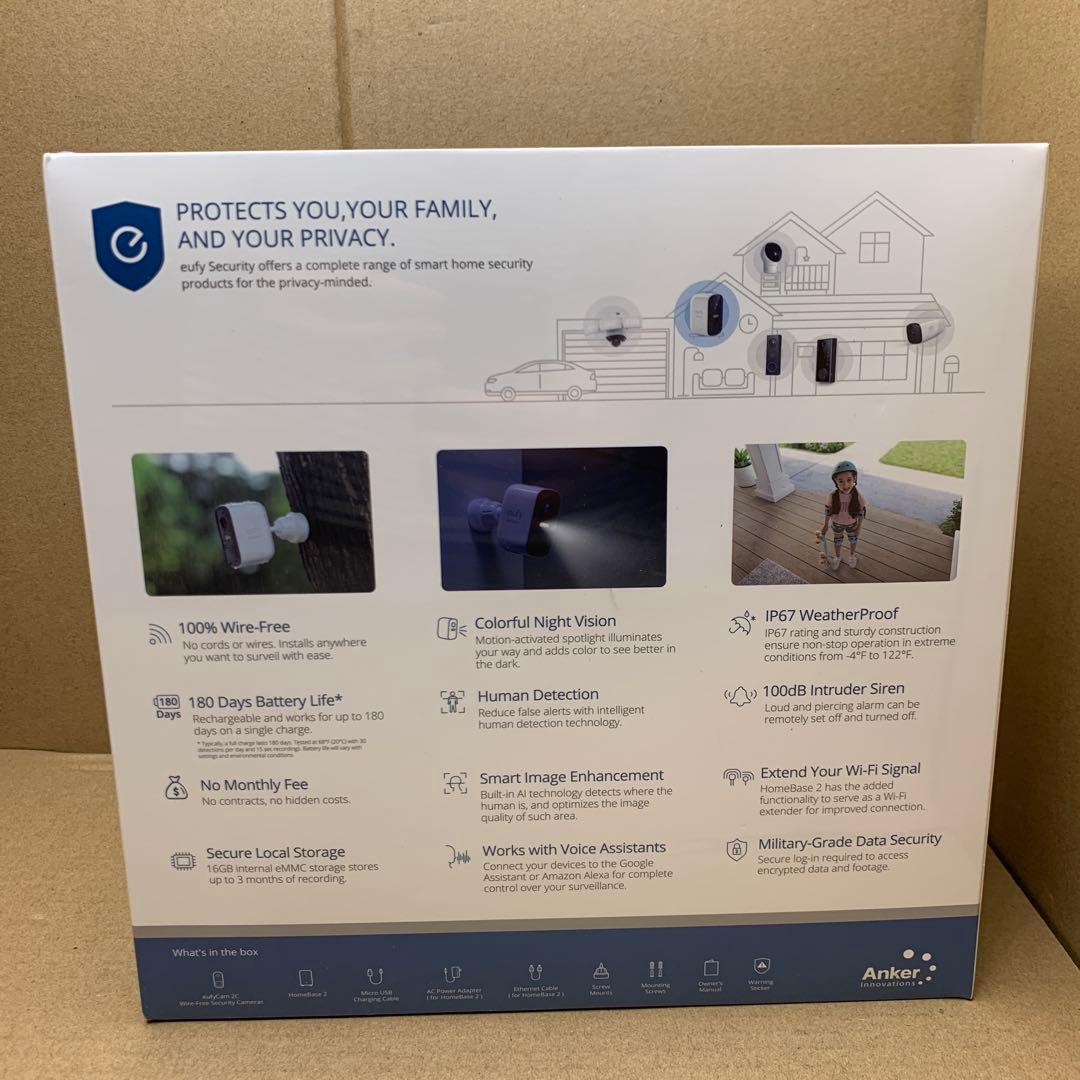 新品未開封　Anker Eufy Security eufyCam 2C