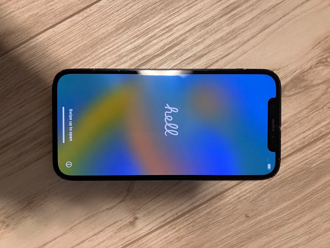 Apple iPhone 12 ブラック 傷あり