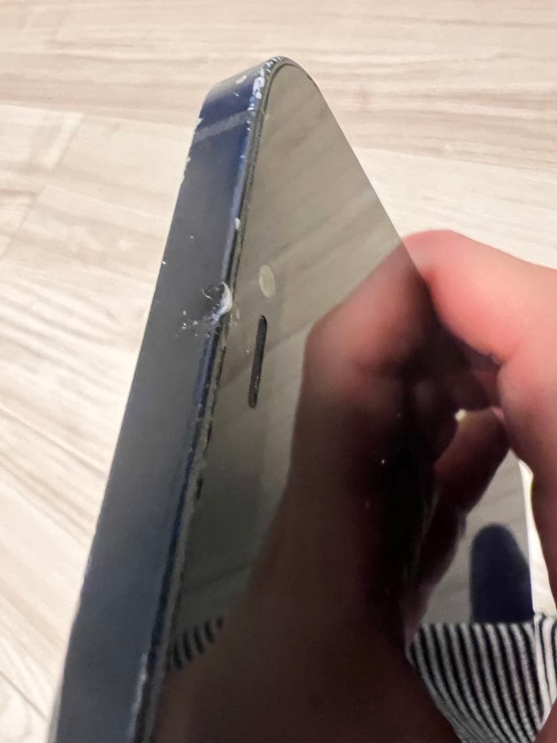 Apple iPhone 12 ブラック 傷あり