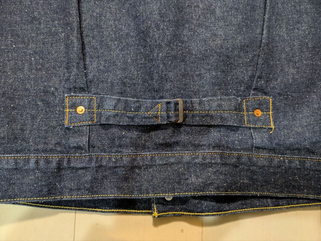 LEVI'S プレミアムデニムジャケット 1st Mサイズ(ヘンプ素材)