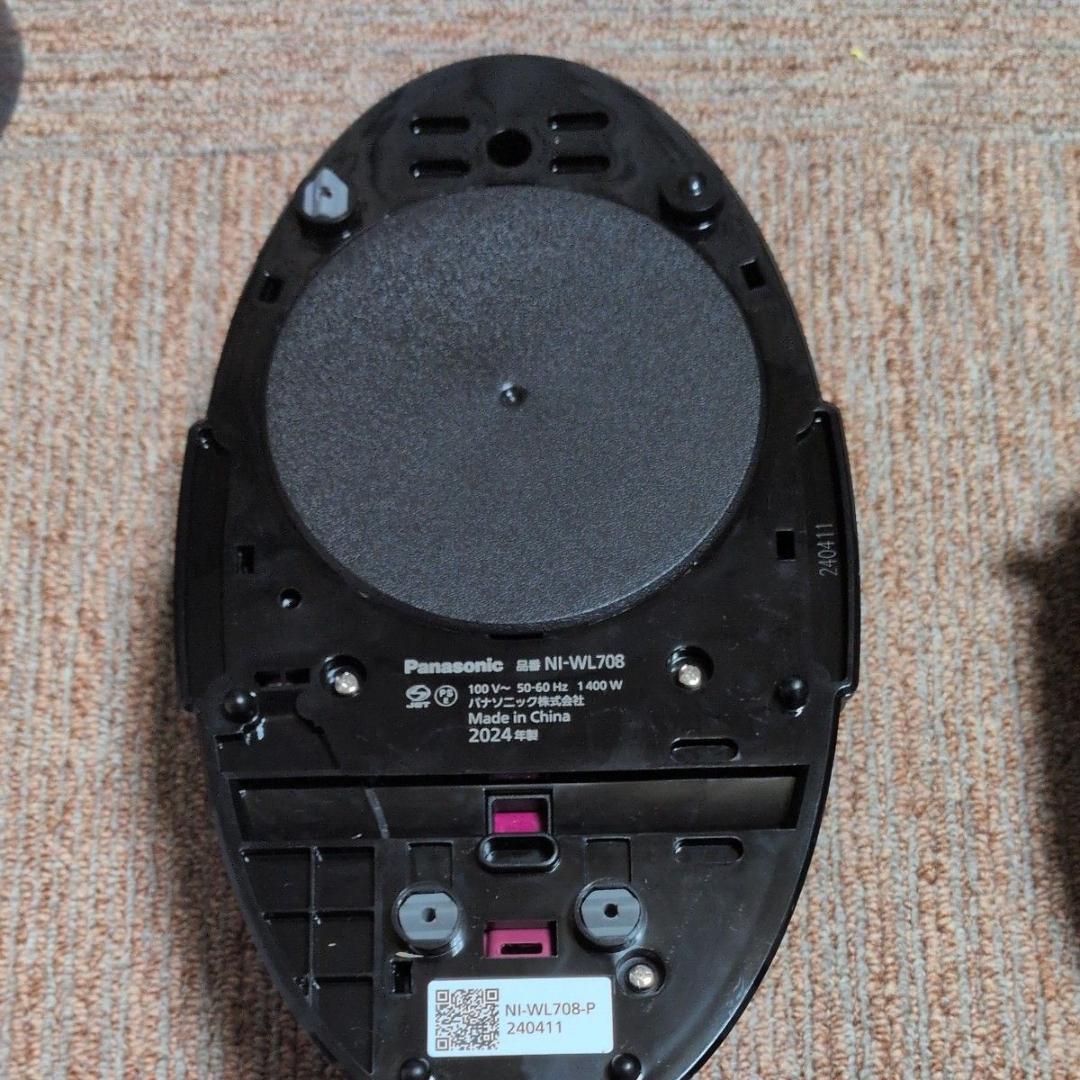 パナソニック コードレススチームアイロン NI-WL708 P