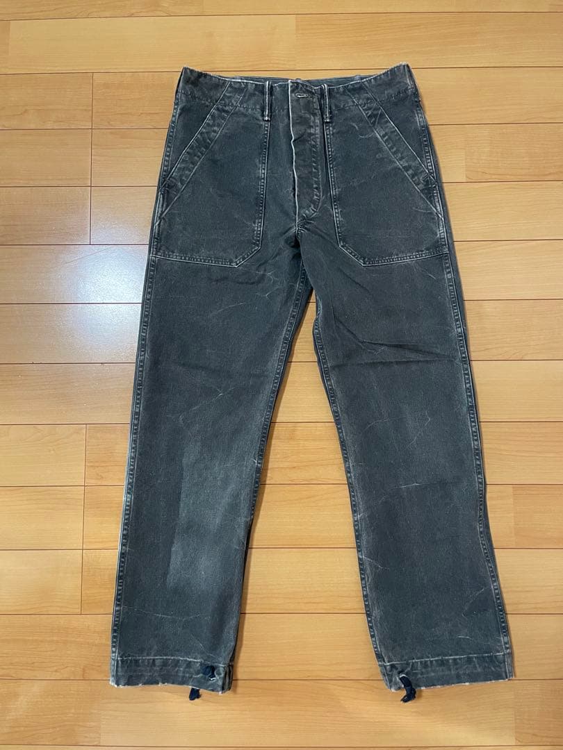 RRL ダブルアールエル　キャンバスワークパンツ　13スターボタン
