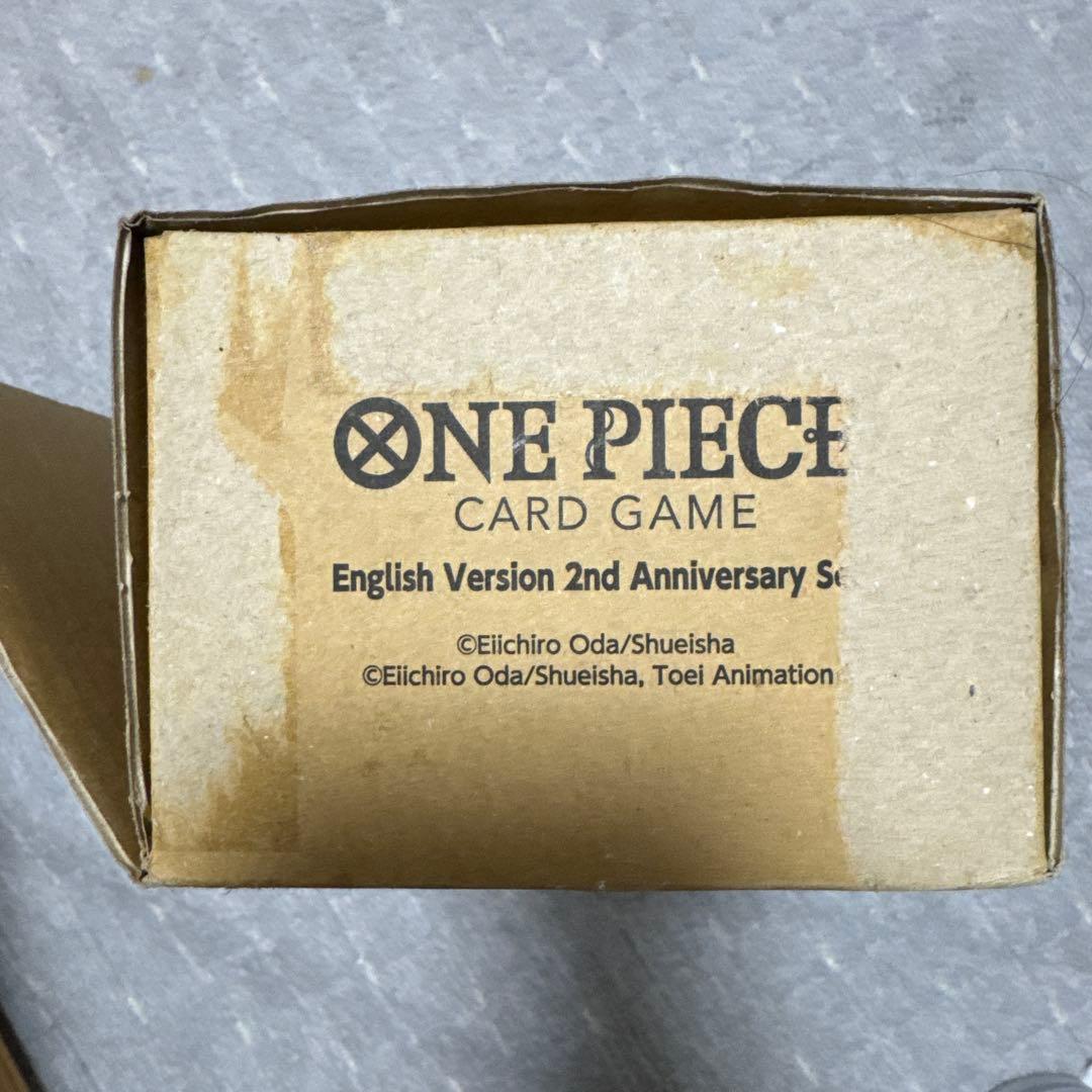 ワンピース カードゲーム One Piece English 2nd Anniversary Set