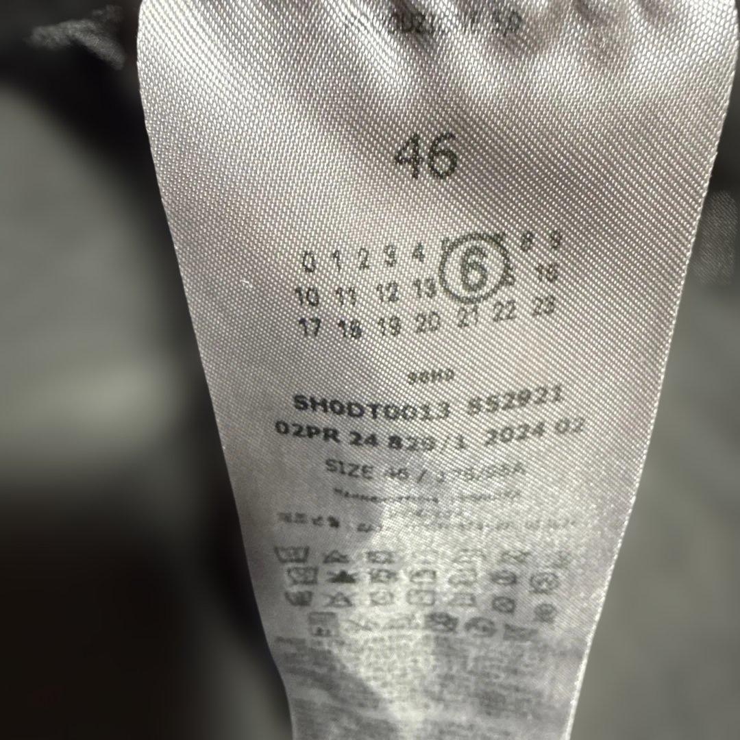 マルジェラ　グレー ミリタリージャケット