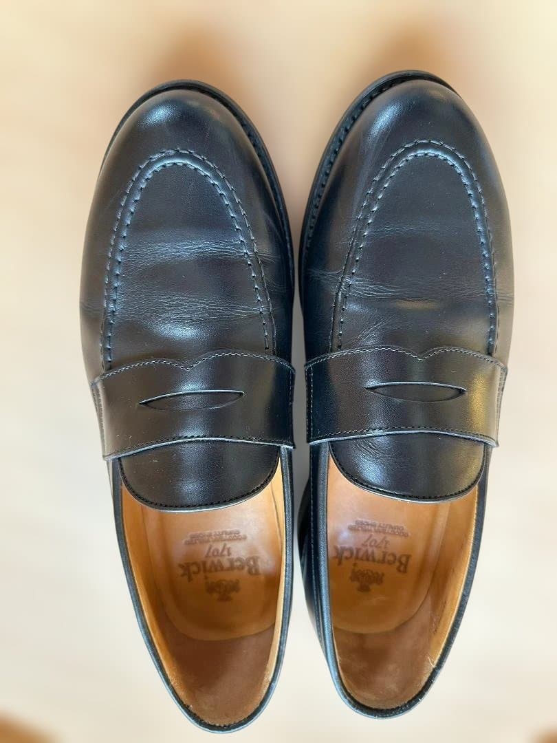 〈美品！〉Berwick 1707 ローファー　黒