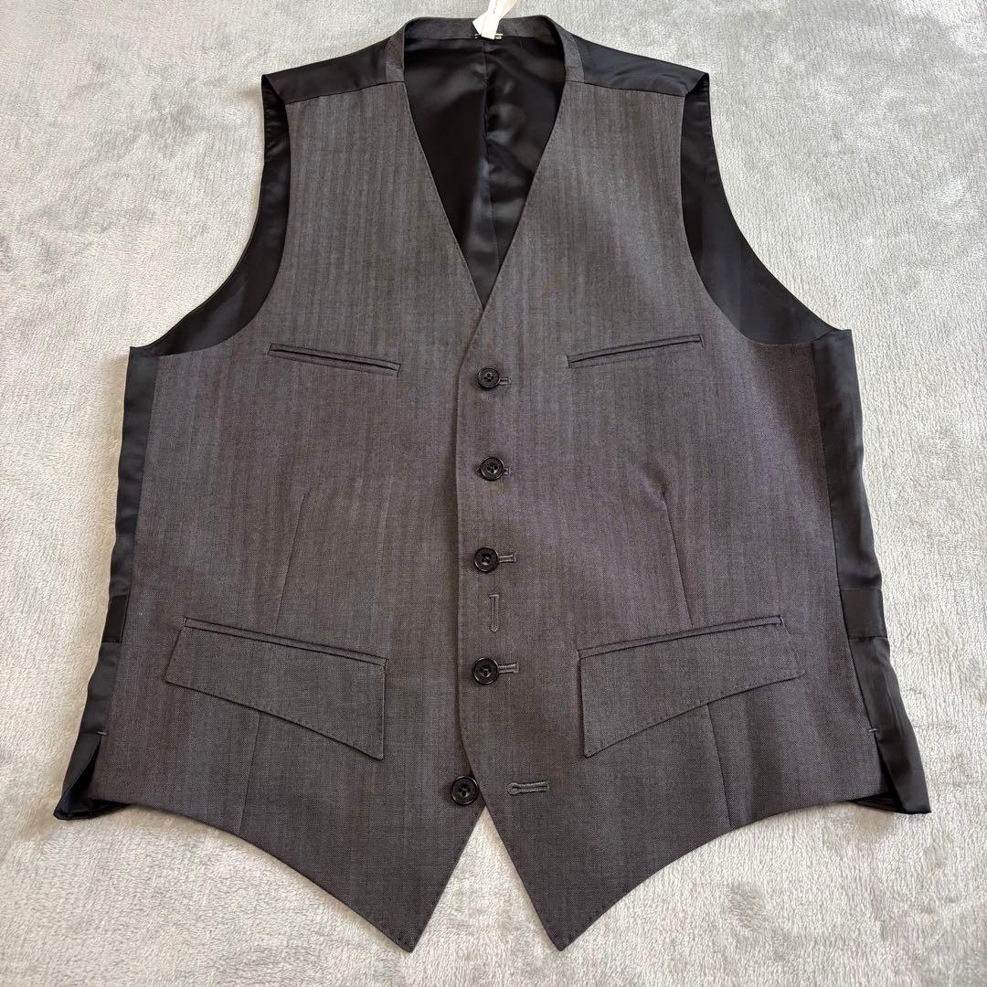 シルク 40R 3ピース✨バーバリーブラックレーベル　スーツ　Super 110