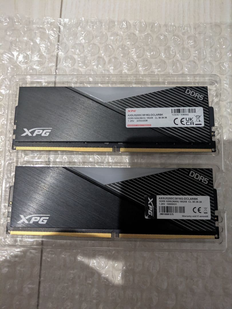 ADATA XPG LANCER DDR5 5200MT 64GB 16G×4