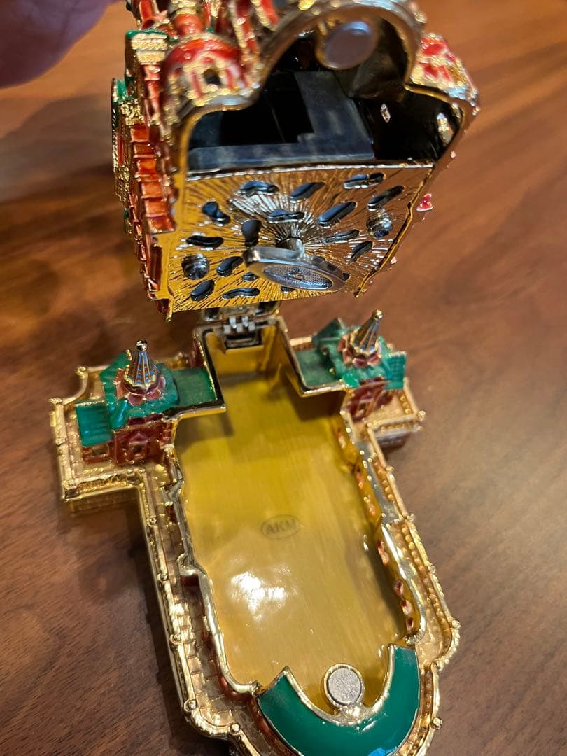 ロシア 赤の広場 オルゴール ミニチュア装飾品 インテリア 美品 高級感 いいね