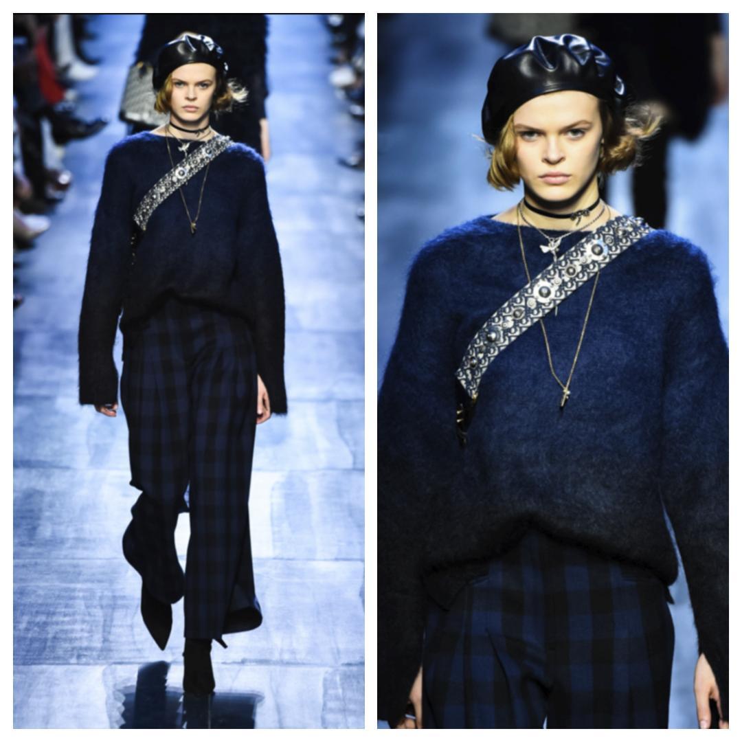 極美品★Christian Dior★現行タグ★グラデーション★チュニックニット