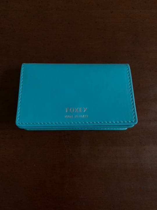 Senka【新品・未使用】フォクシー　カードケース　革製品