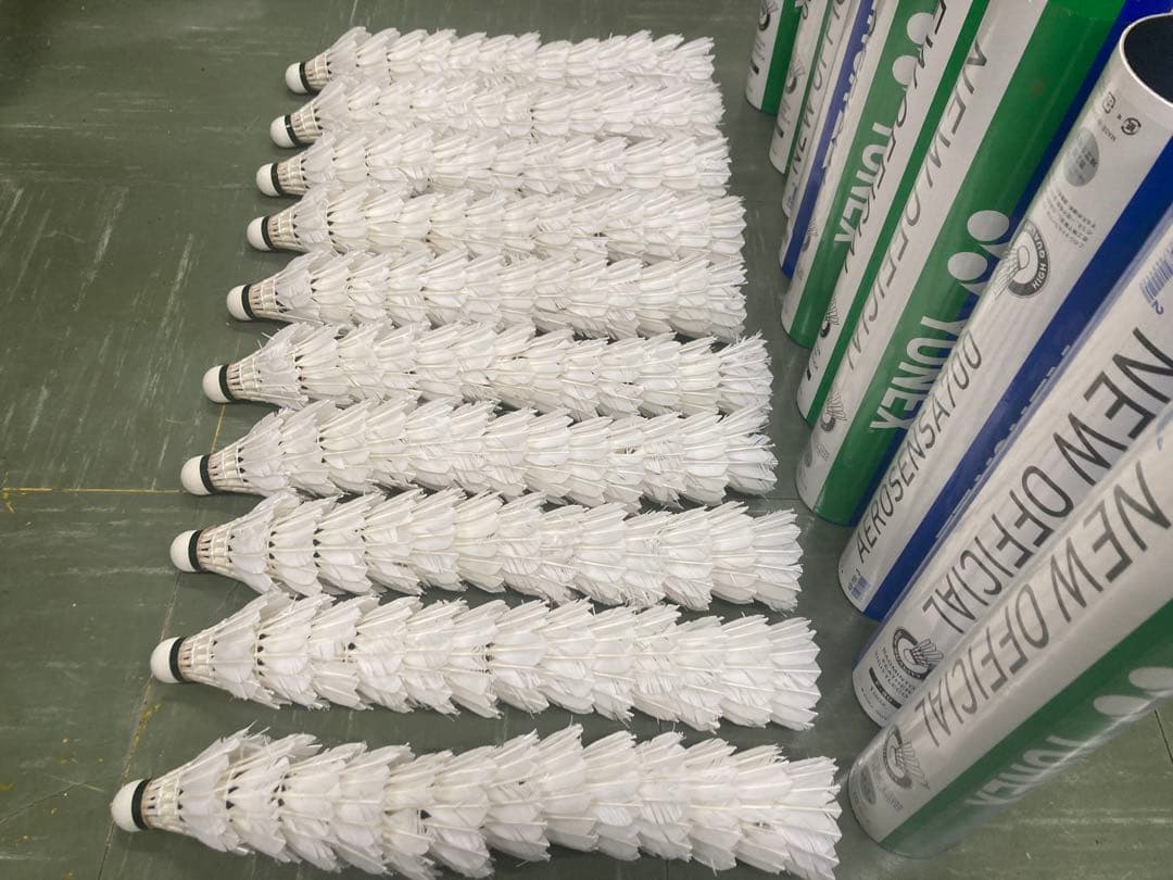 ニューオフィシャルなどノック用シャトル　130個②