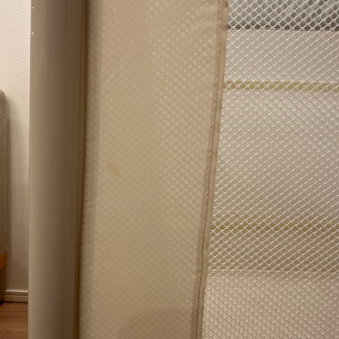 アップリカ ココネルエアーAB ベビーベッド ホワイトグレー