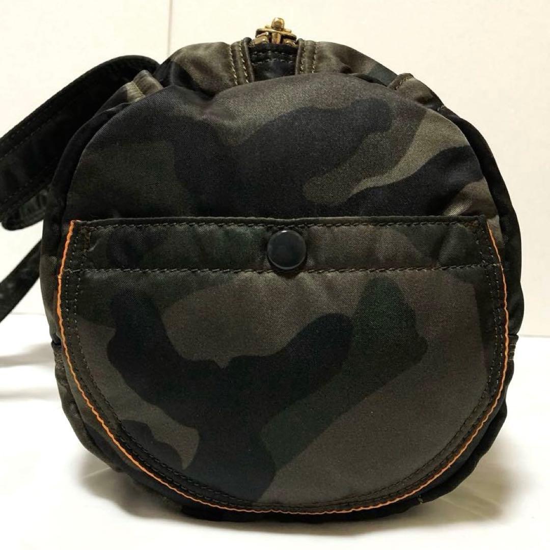 超美品✨希少 30周年ポーター タンカー ミニボストンバッグL カモフラグリーン