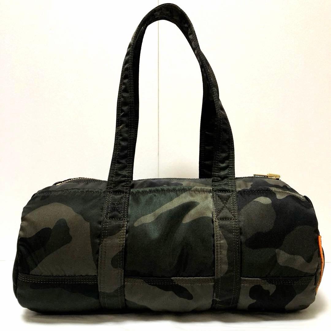 超美品✨希少 30周年ポーター タンカー ミニボストンバッグL カモフラグリーン