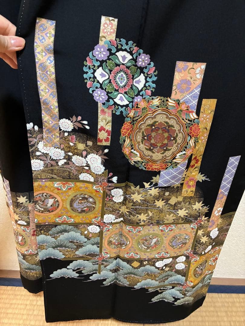 黒留袖セット　作家物