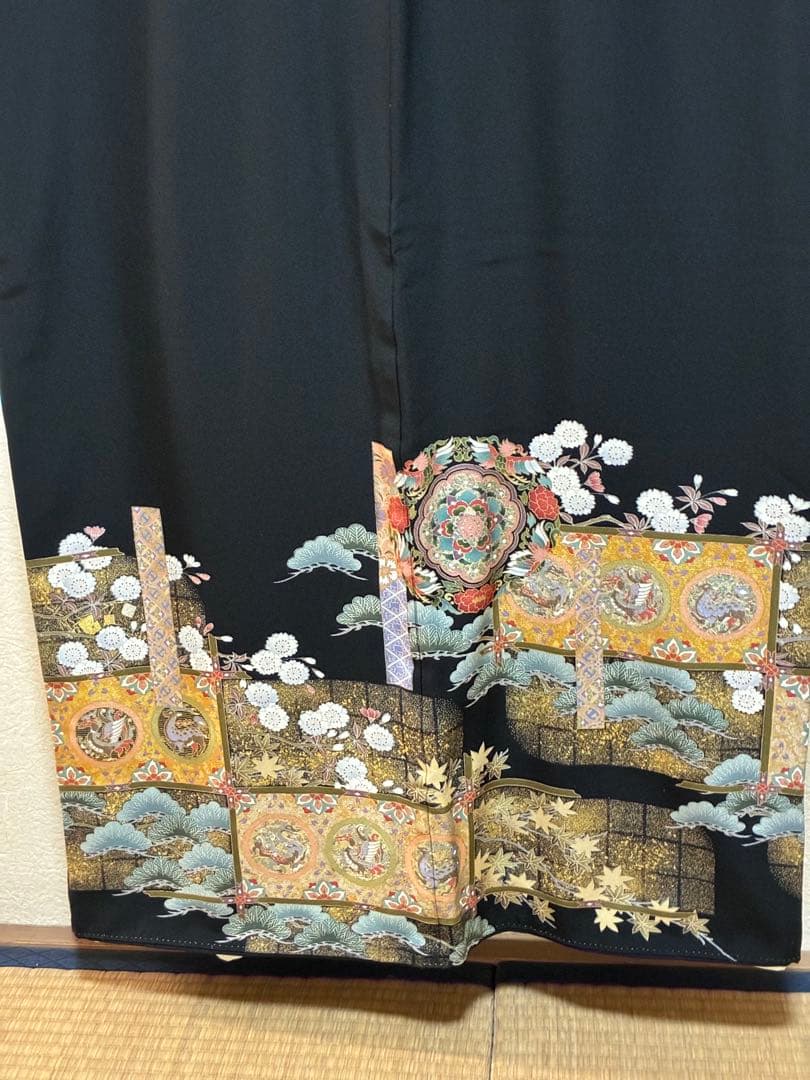 黒留袖セット　作家物