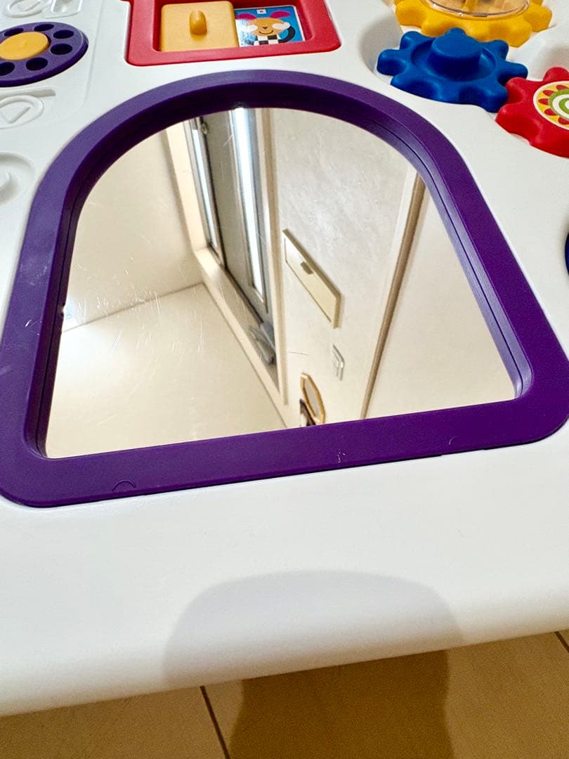 日本育児 ベビーサークル 8枚　ミュージカルキッズランドDXⅡ グレー&ホワイト