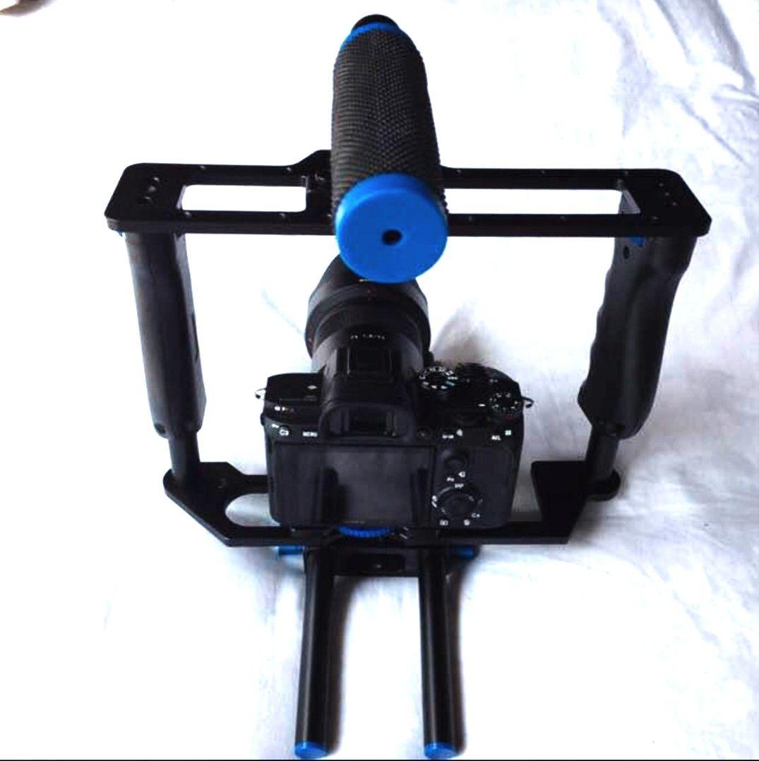 カメラ用グリップ！安定した撮影に！ムービー撮影！ローアングル