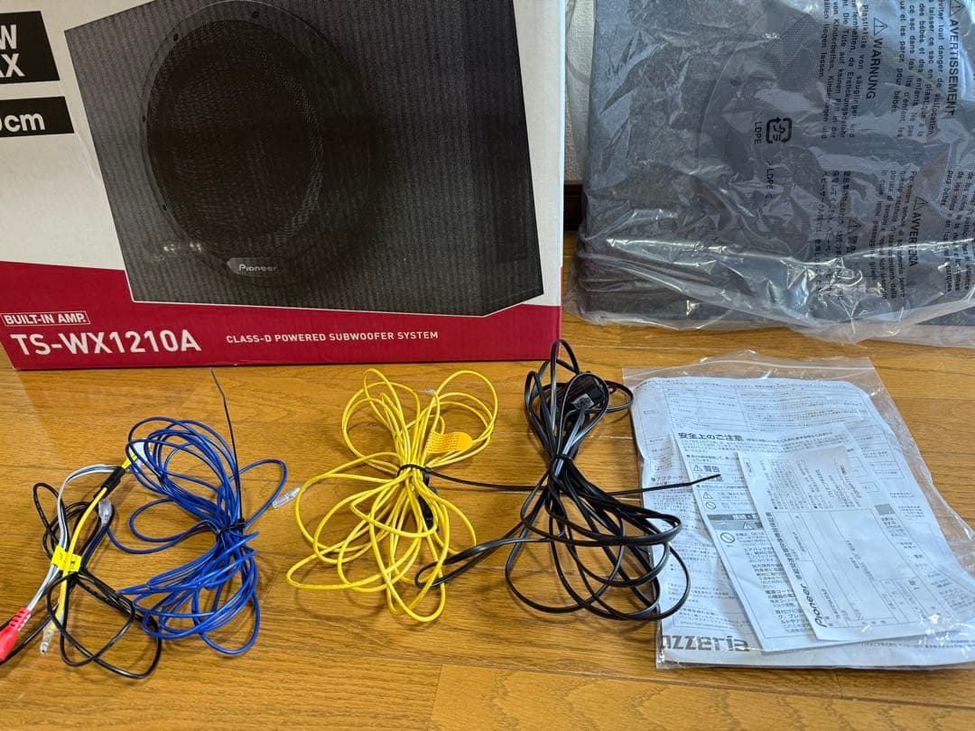 Pioneer TS-WX1210A サブウーファー