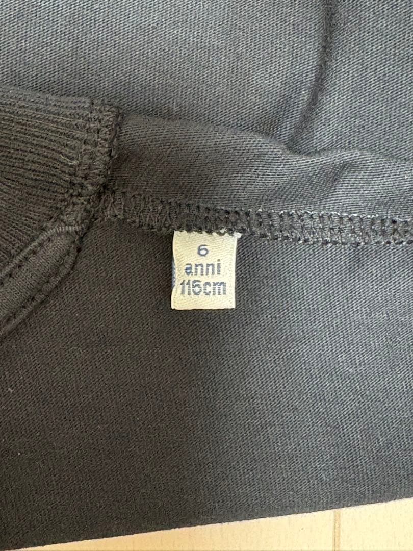 MONCLER ロゴTシャツ ブラック 6A116㎝