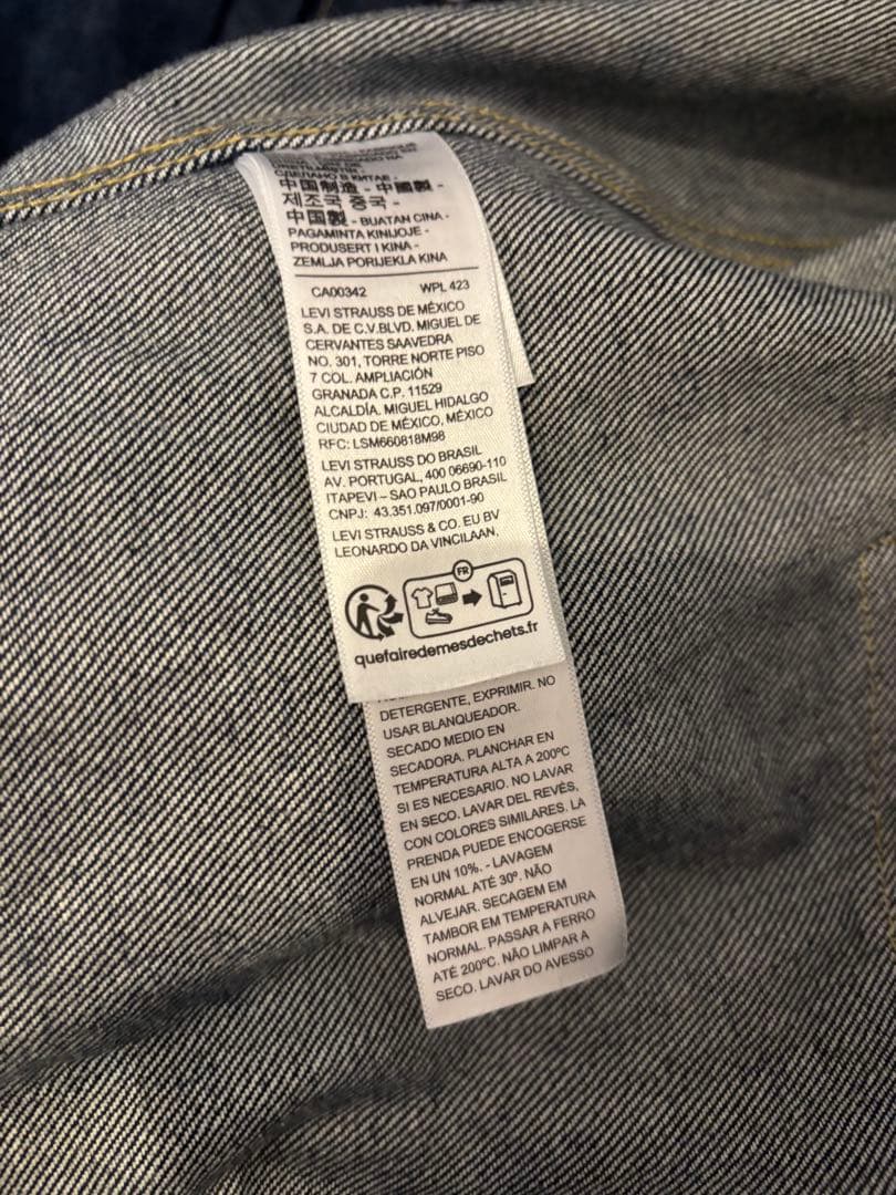 LEVI’S リーバイス /ジャーナルスタンダード別注 TYPE1 /XXL